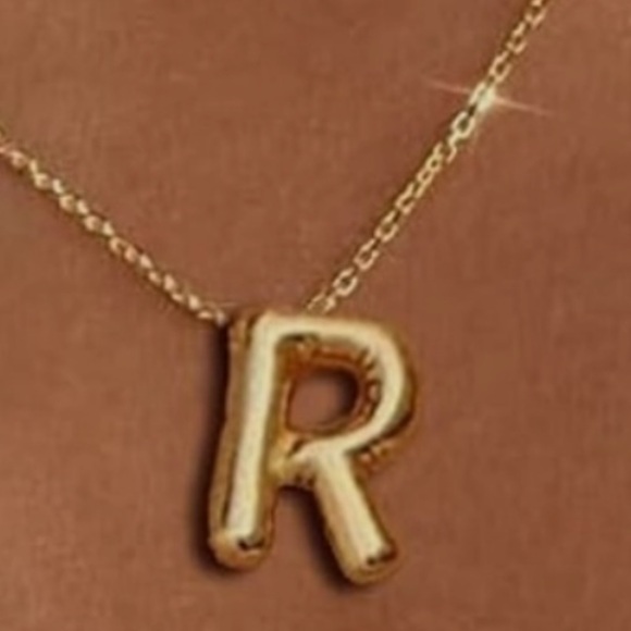 Brand New initial R bubble necklace - Picture 2 of 2